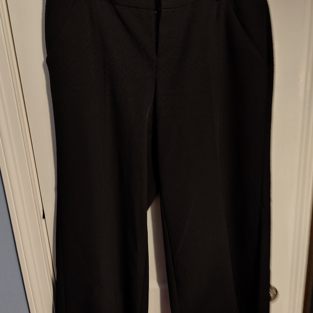 Elle Black Wide Leg Pants
